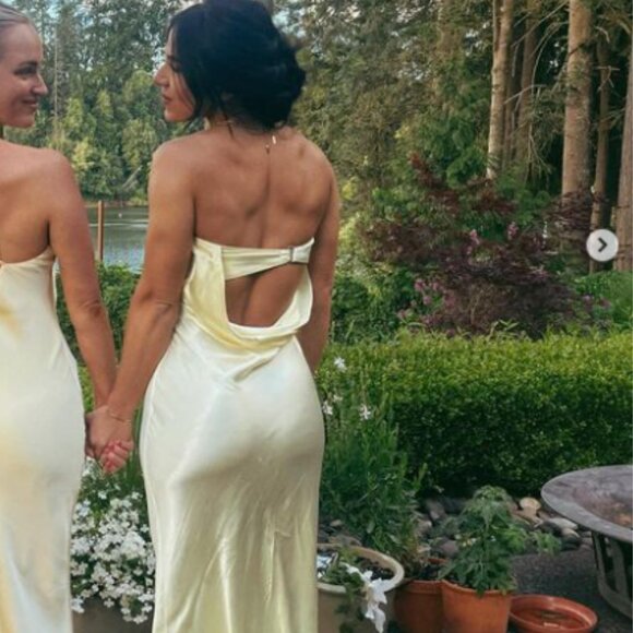 Bec & Bridge Moondance Dress in Ice Yellow - Picture 2 of 2